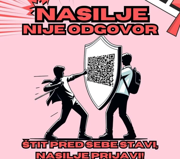 Završna faza projekta CARING: učenici Srednje škole Dugo Selo poručuju – „Štit pred sebe stavi, nasilje prijavi!“