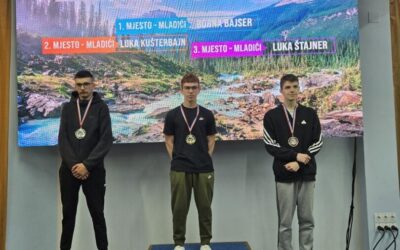 Prvo mjesto za Bornu Bajsera na županijskom Natjecanju u streljaštvu