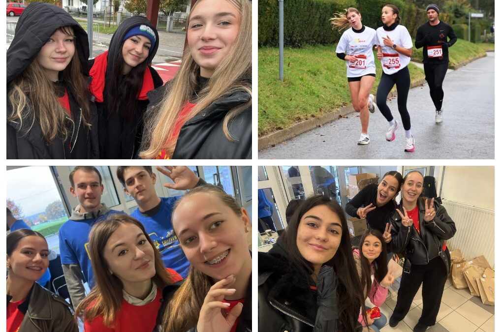 Učenici SŠ Dugo Selo ponovno volonterski podržali organizaciju 14. Martinskog polumaratona