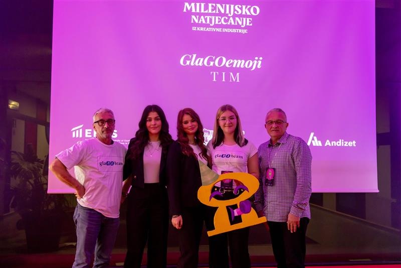 Projekt učenica naše škole među 12 najboljih na 7. Milenijskom natjecanju iz kreativne industrije