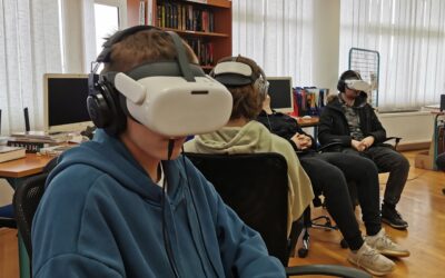 VR kino u školi: više od 100 učenika i djelatnika u iskustvu virtualne stvarnosti