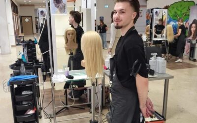 Naš učenik osvojio 4. mjesto na Međužupanijskom natjecanju frizera!