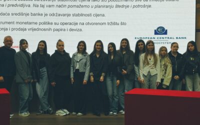 Od teorije do prakse: učenici u edukativnom posjetu HNB-u u sklopu projekta Math&Skills4life