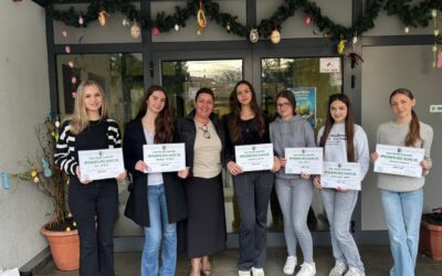 Sedam naših učenica na Županijskom natjecanju iz kemije – drugo mjesto i dva četvrta!