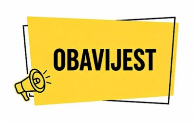 Obavijest o početku nastave